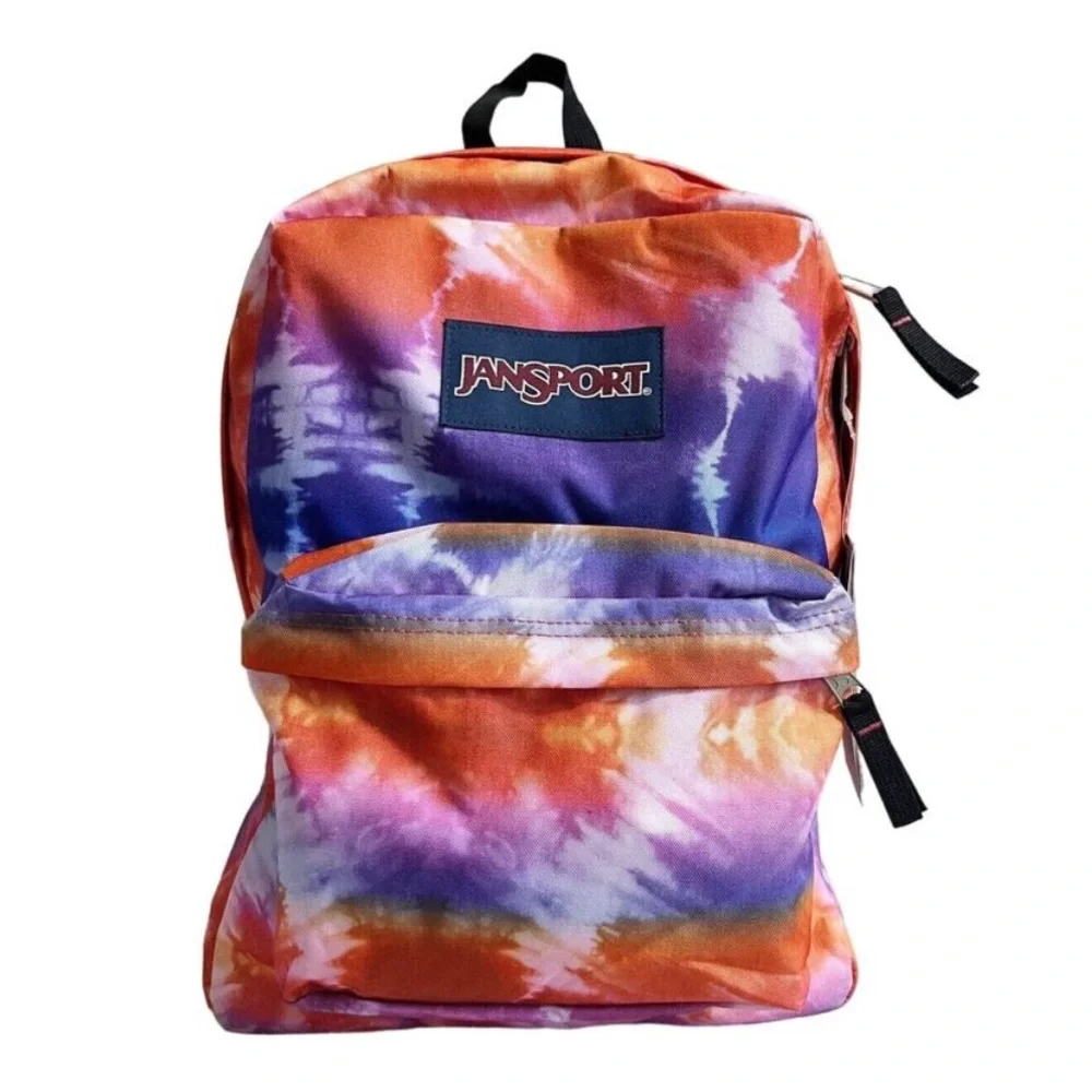 🔥Jansport Superbreak Tie Dye Backpack - Picture 1 of 8